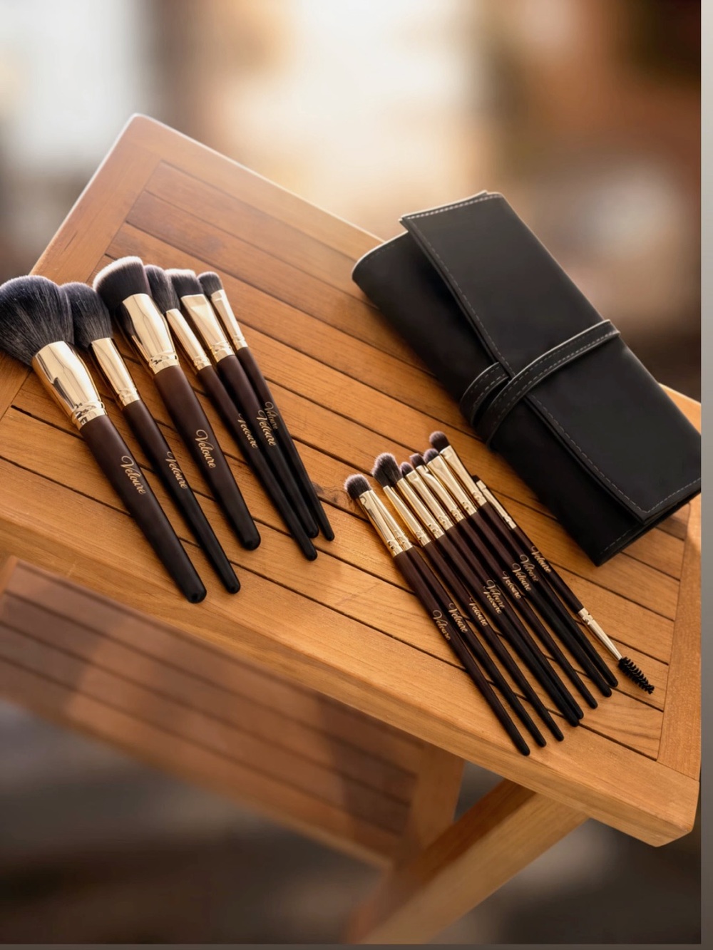 New Veloure Brush Set saffron glow